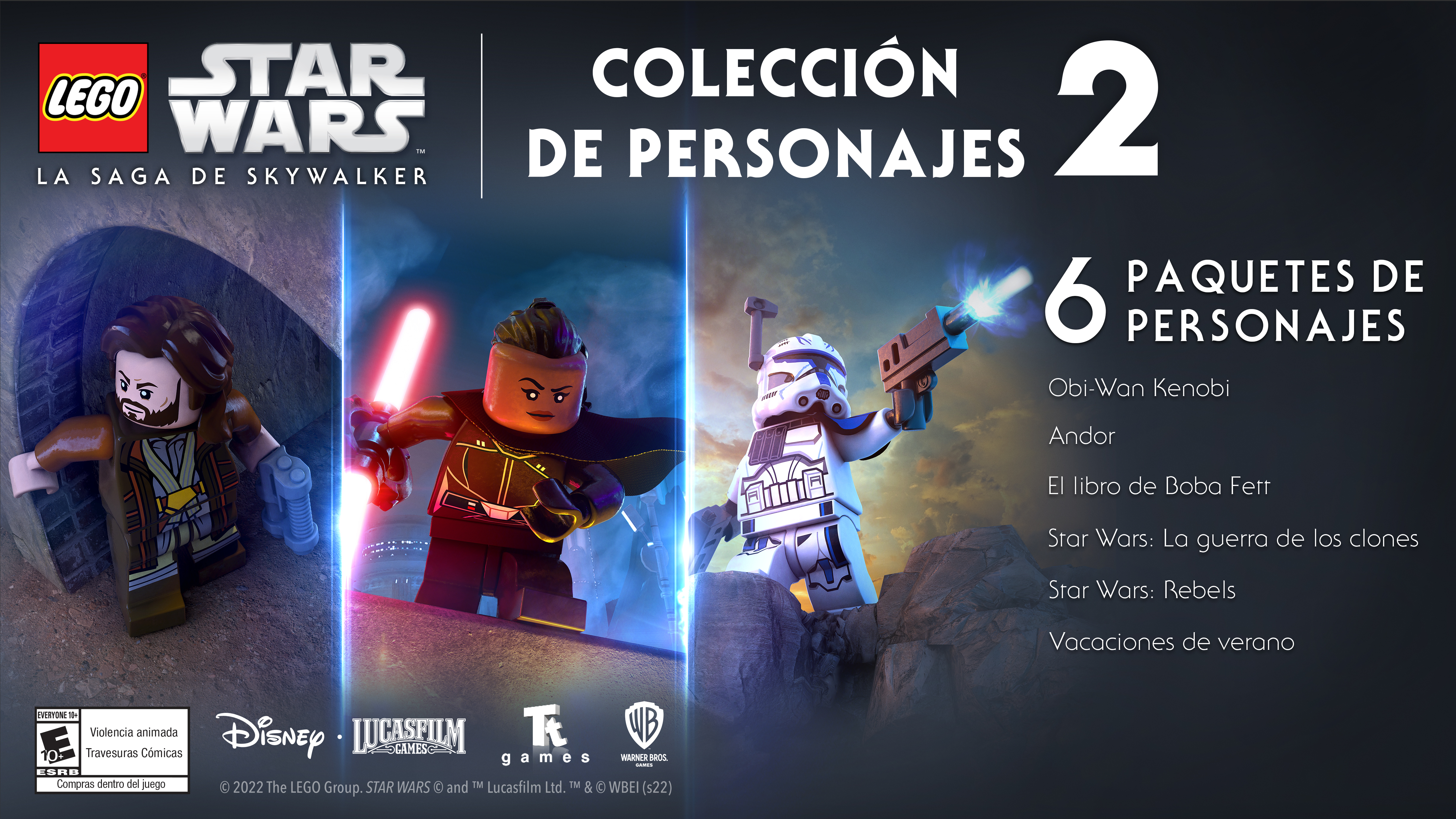 Lego star wars online switch lanzamiento